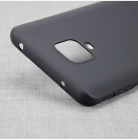 Силиконов гръб ТПУ МАТ ултра тънък за Xiaomi Redmi Note 9S / Xiaomi Redmi Note 9 Pro черен